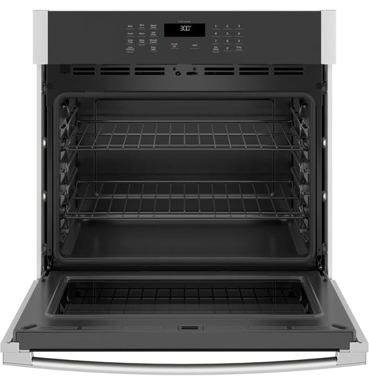 GE® 30" Smart Built-In Self-Clean Single Wall Oven with Never-Scrub Racks