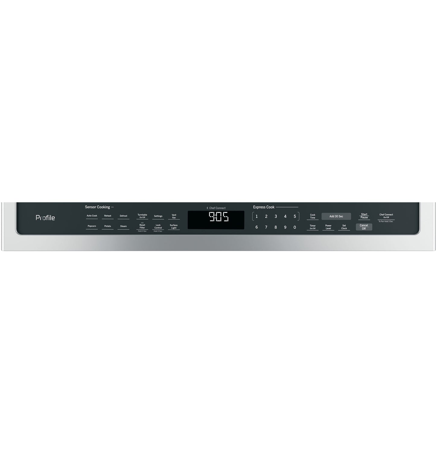 GE Profile™ 2.1 Cu. Ft. Over-the-Range Sensor Microwave Oven