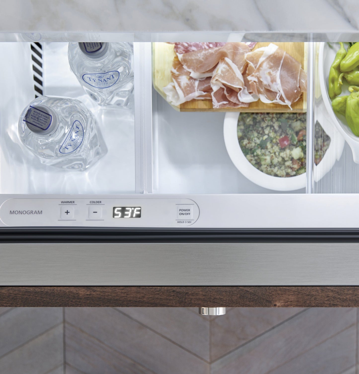 Monogram Double-Drawer Refrigerator Module