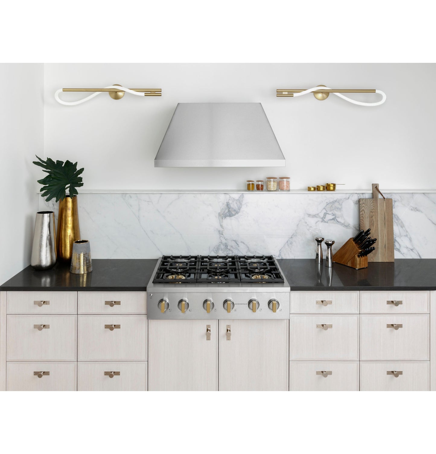 Monogram 36" Stainless Steel Professional Hood with Quietboost™ Blower