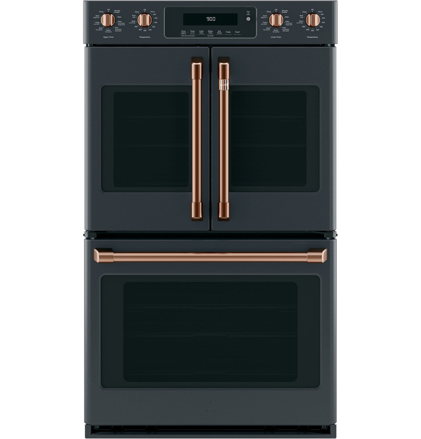Café™ 2 French-Door Handles; 1 - 30" Handle; - Brushed Copper