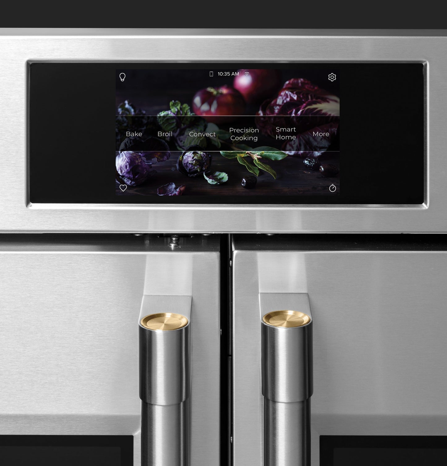 Monogram 30" French-Door Electric Convection Double Wall Oven Statement Collection