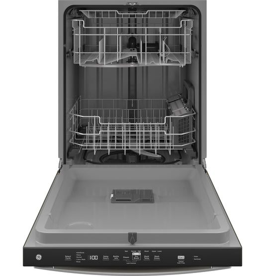 GE® Top Control with Plastic Interior Dishwasher with Sanitize Cycle & Dry Boost