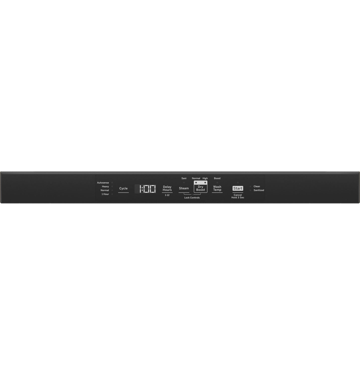 GE® Top Control with Plastic Interior Dishwasher with Sanitize Cycle & Dry Boost