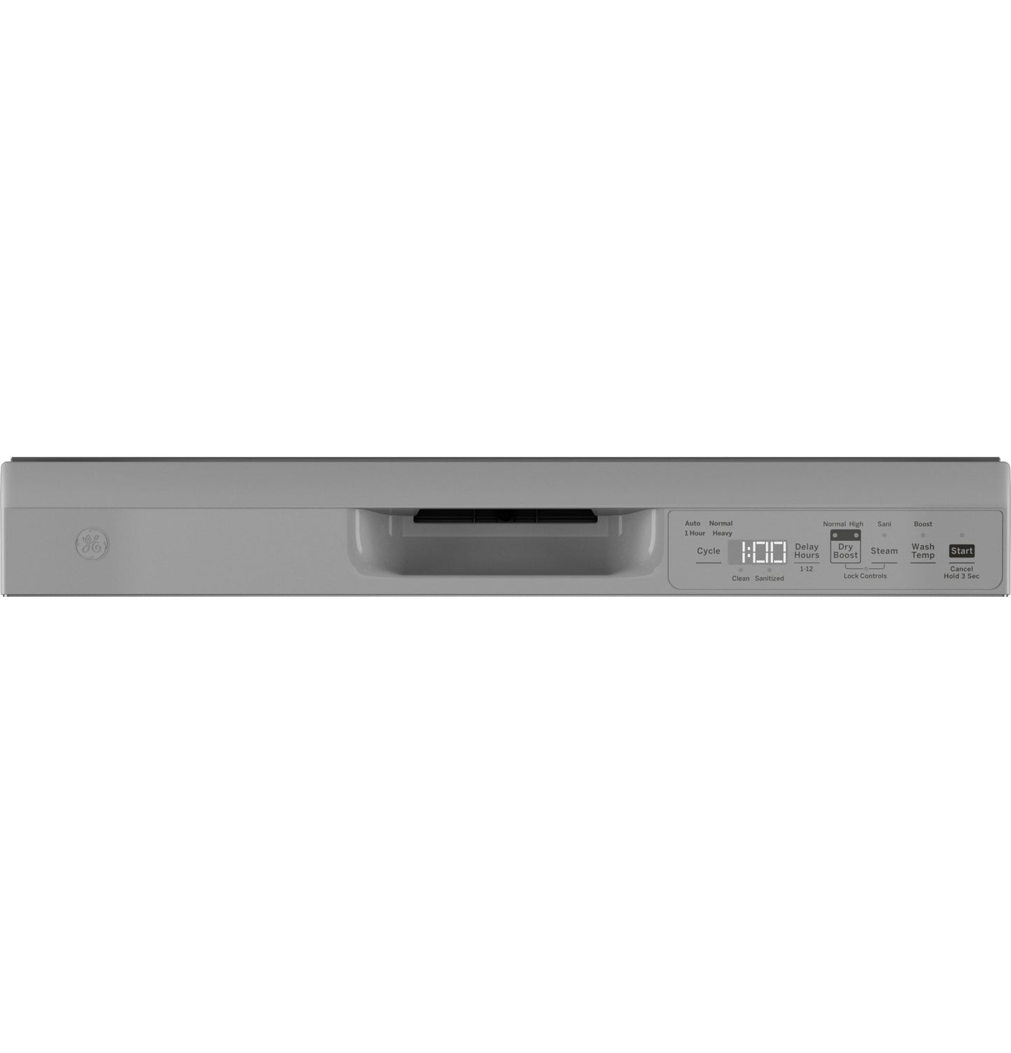 GE® Front Control with Plastic Interior Dishwasher with Sanitize Cycle & Dry Boost