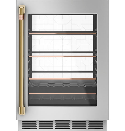 Café™ Wine/Beverage Center Handle Kit - Brushed Brass