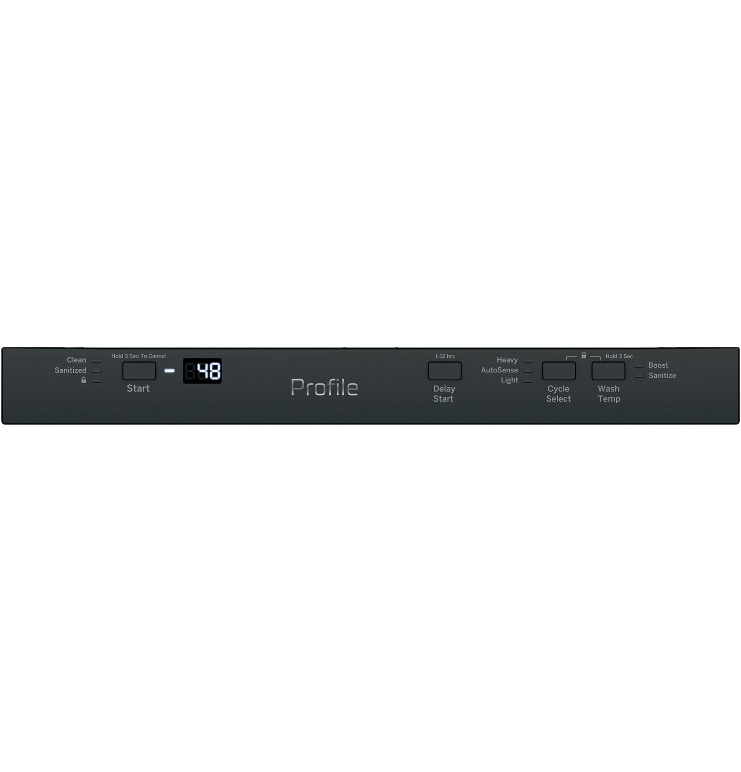 GE Profile™ 18" ADA Compliant Stainless Steel Interior Dishwasher with Sanitize Cycle