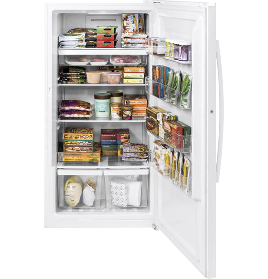 GE® 17.3 Cu. Ft. Frost-Free Garage Ready Upright Freezer