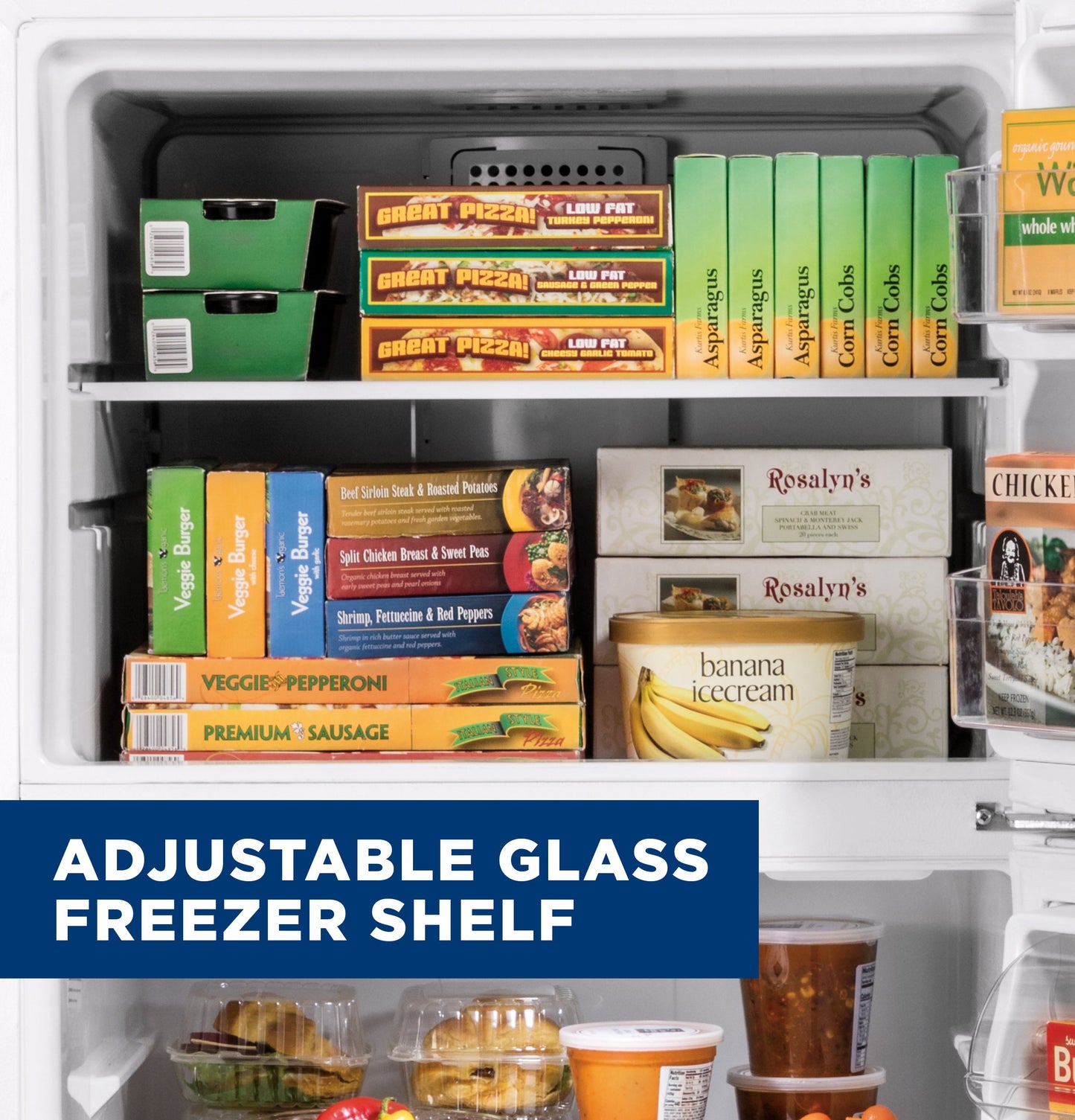 GE® 21.9 Cu. Ft. Top-Freezer Refrigerator