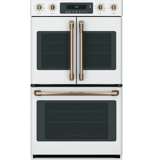 Café™ 2 French-Door Handles; 1 - 30" Handle; - Brushed Bronze