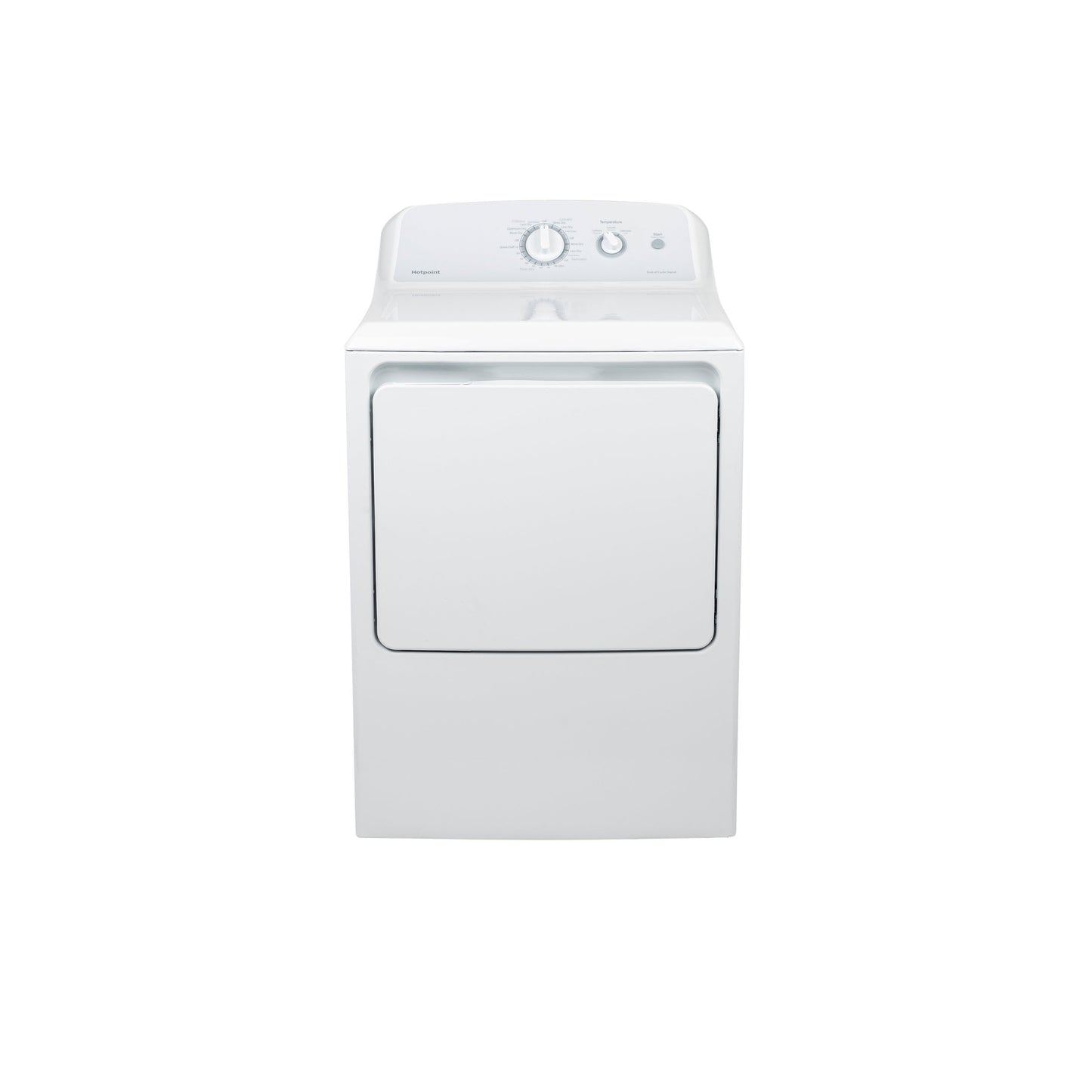Hotpoint® 6.2 cu. ft. Capacity aluminized alloy Electric Dryer