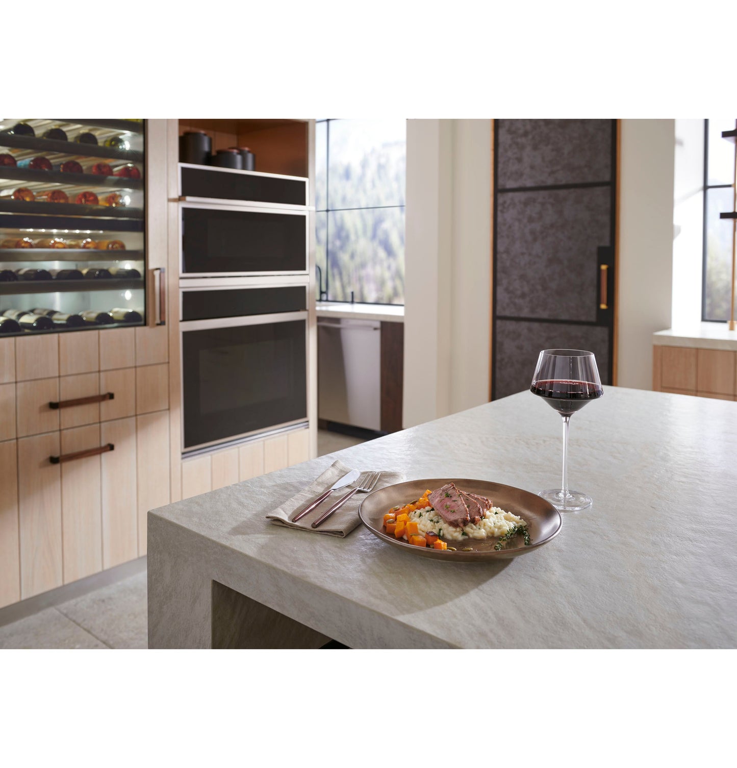 Monogram 30" Electric Convection Single Wall Oven Minimalist Collection