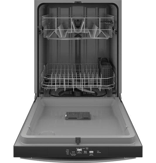 GE® Top Control with Plastic Interior Dishwasher with Sanitize Cycle & Dry Boost