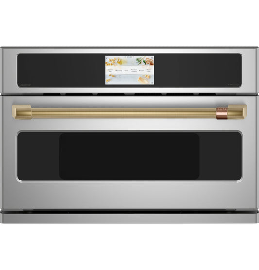 Café™ Handle Kit -  Wall Oven Brushed Brass