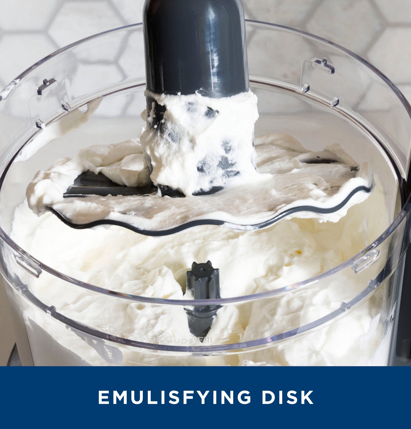 GE 12-Cup Food Processor with Accessories
