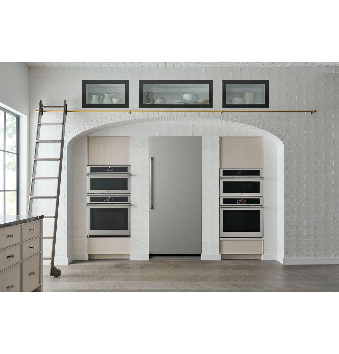 Monogram 36" Integrated, Panel-Ready Column Refrigerator