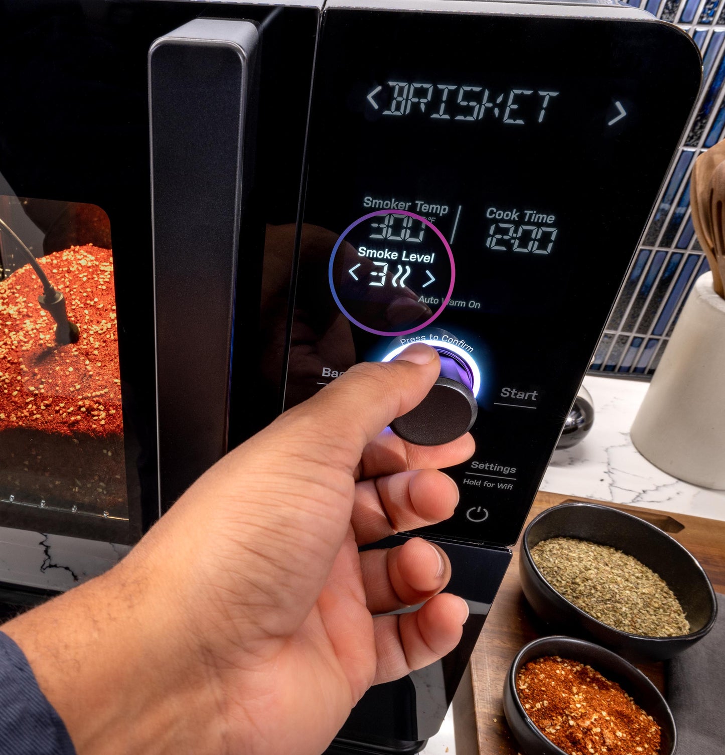 GE Profile™ Smart Indoor Smoker