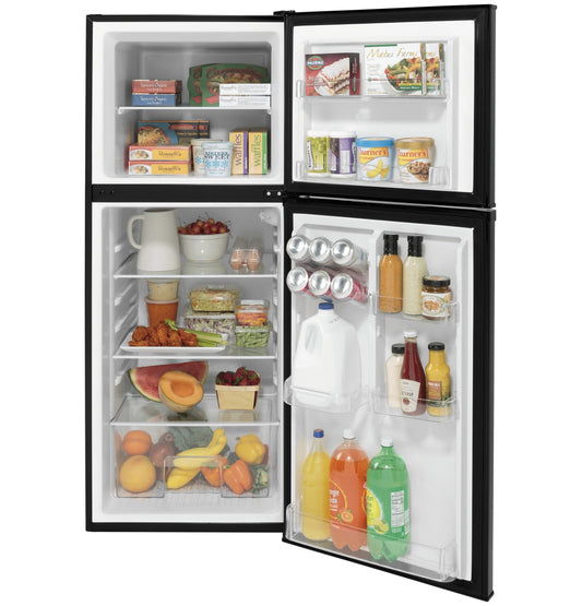 GE® 9.8 Cu. Ft. 12 Volt DC Power Top-Freezer Refrigerator