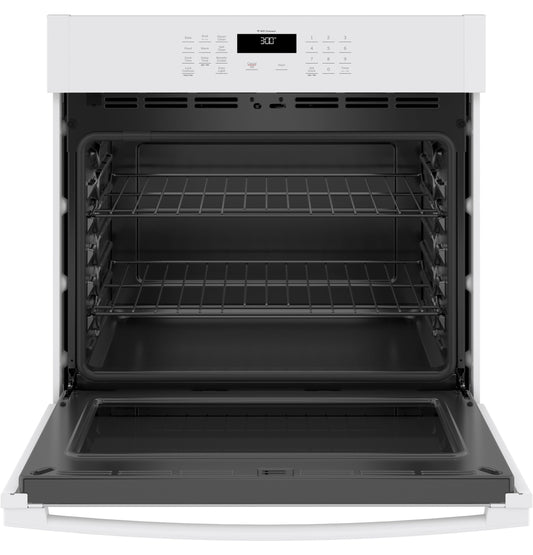 GE® 30" Smart Built-In Self-Clean Single Wall Oven with Never-Scrub Racks