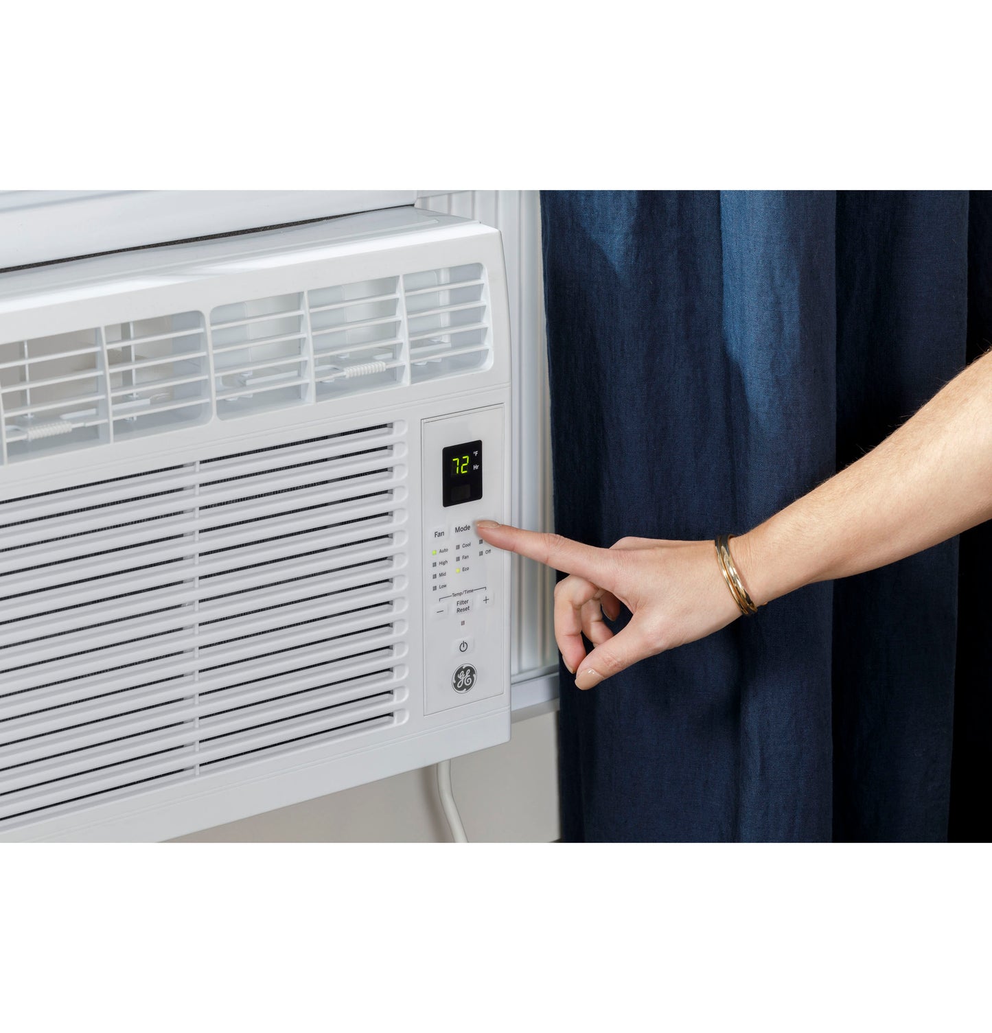 GE® 6,000 BTU Electronic Window Air Conditioner for Small Rooms up to 250 sq ft.