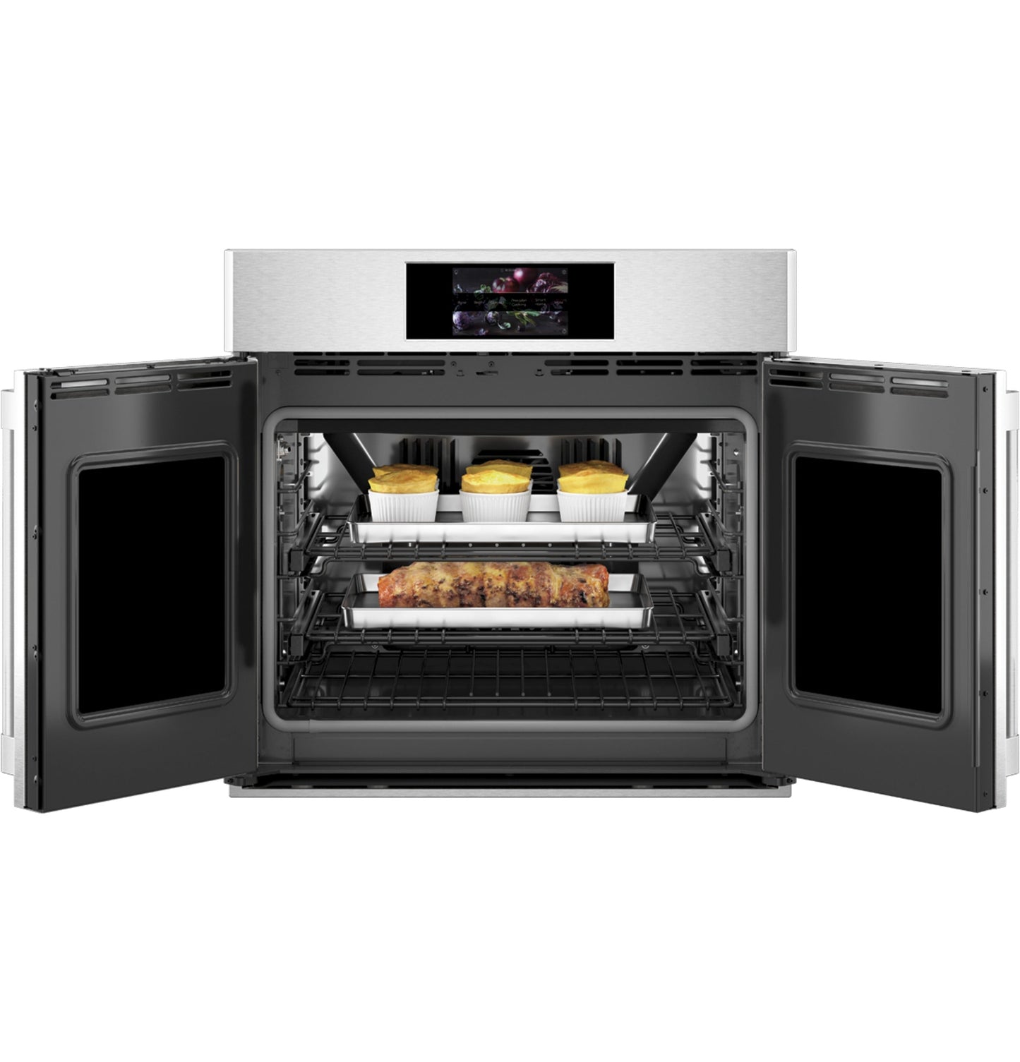 Monogram 30" French-Door Electric Convection Single Wall Oven Statement Collection