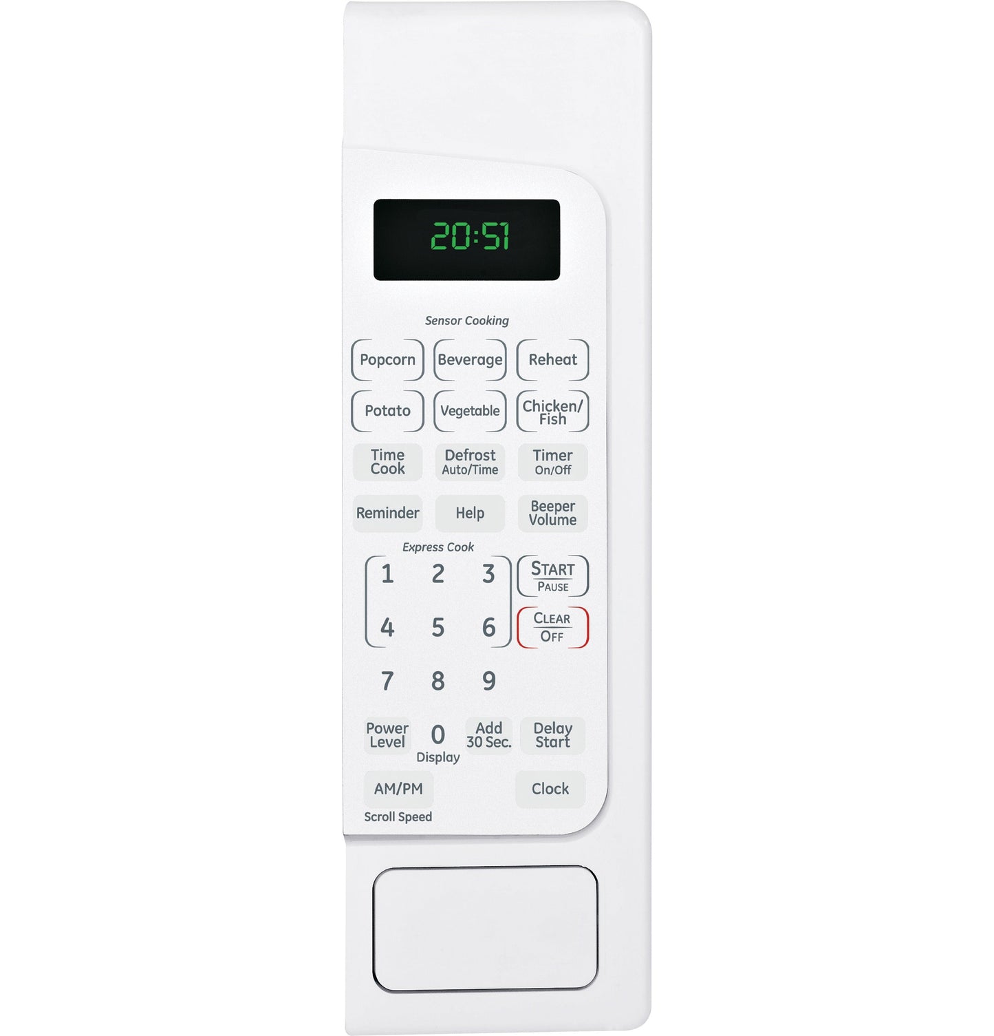 GE® 2.0 Cu. Ft. Capacity Countertop Microwave Oven