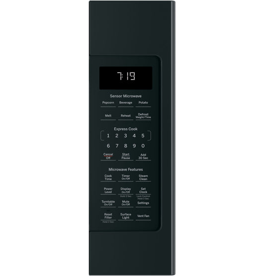 GE® 1.9 Cu. Ft. Over-the-Range Sensor Microwave Oven with Recirculating Venting