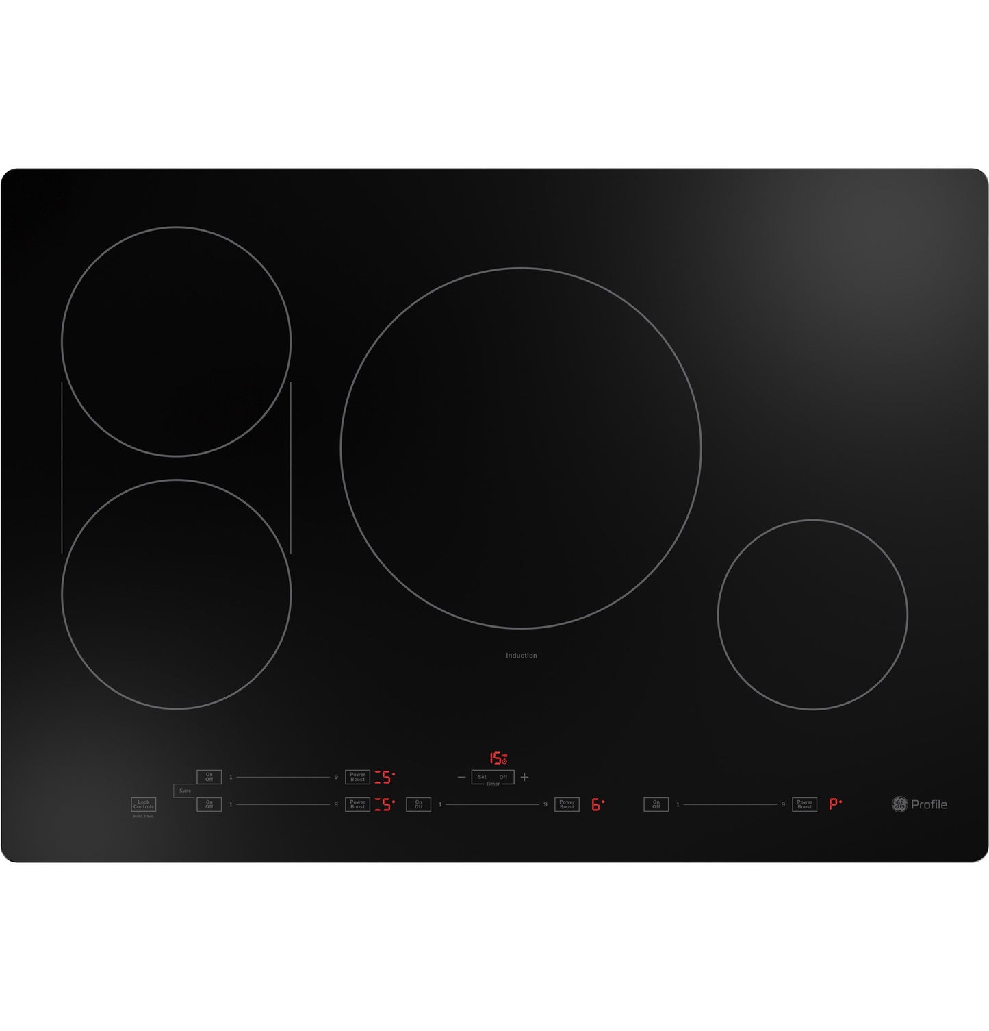 GE Profile™ 30" Built-In Touch Control Induction Cooktop