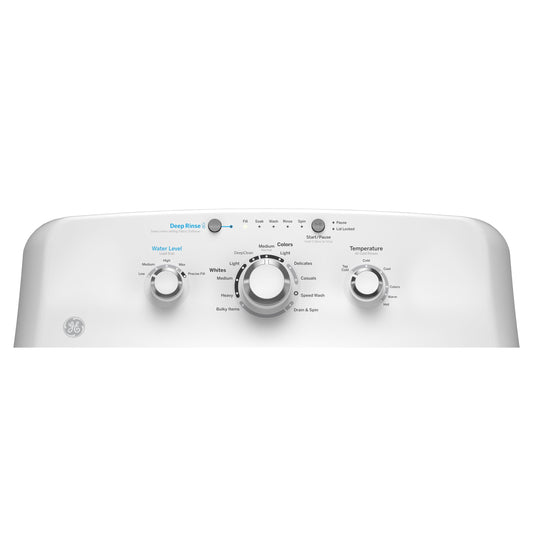 GE® 4.0 cu. ft. Capacity Washer with Stainless Steel Basket and Water Level Control