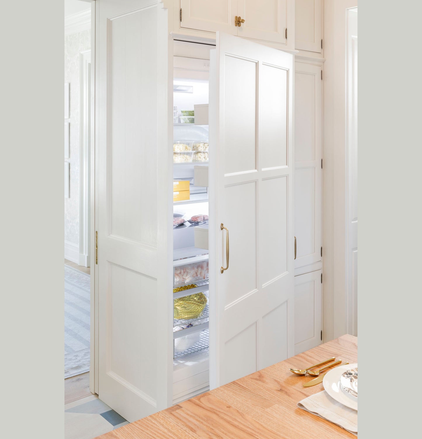 Monogram 36" Integrated, Panel-Ready Column Freezer