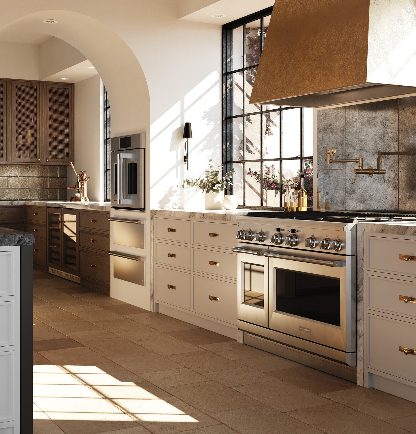 Monogram 30" French-Door Electric Convection Single Wall Oven Statement Collection