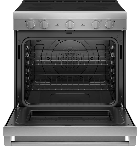30" Smart Slide-In Electric Range with Convection