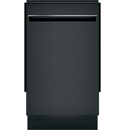 GE Profile™ 18" ADA Compliant Stainless Steel Interior Dishwasher with Sanitize Cycle