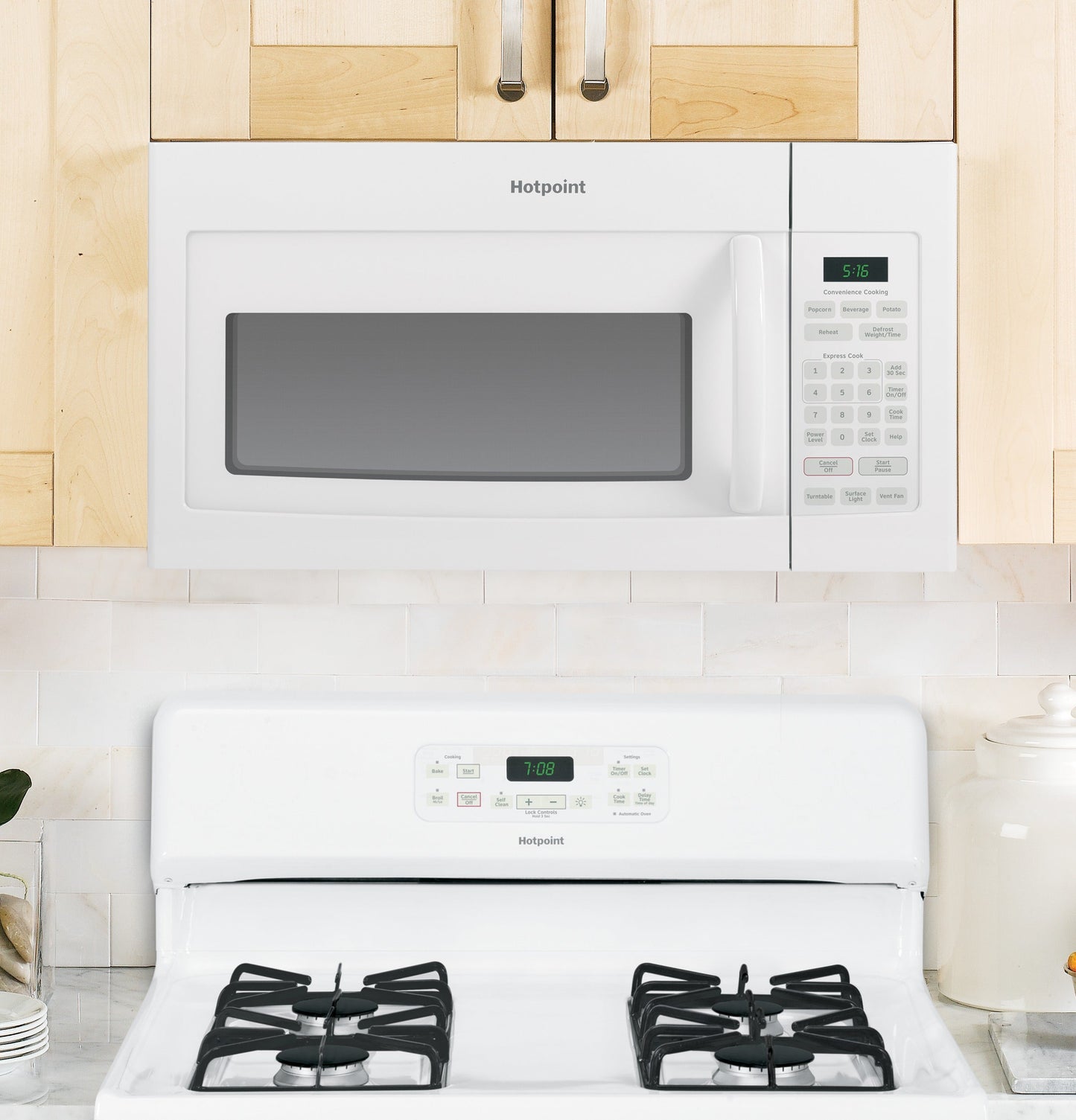 Hotpoint® 1.6 Cu. Ft. Over-the-Range Microwave Oven