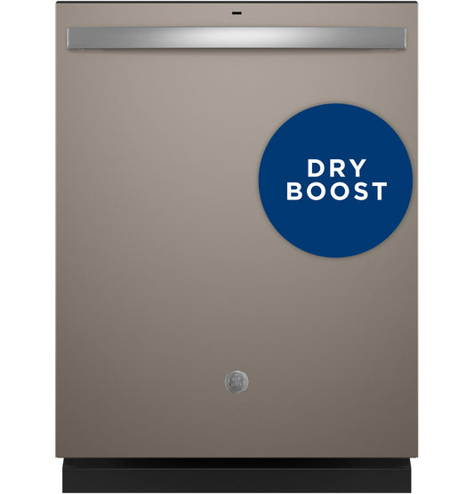 GE® Top Control with Plastic Interior Dishwasher with Sanitize Cycle & Dry Boost