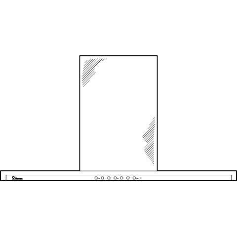 Monogram 36" Slide-Out Hood