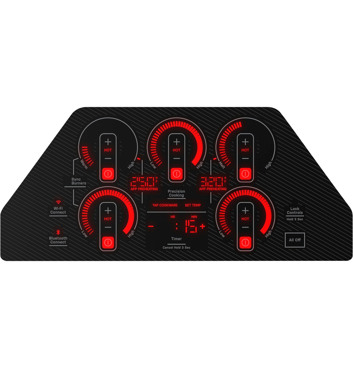 GE Profile™ 36" Built-In Touch Control Induction Cooktop