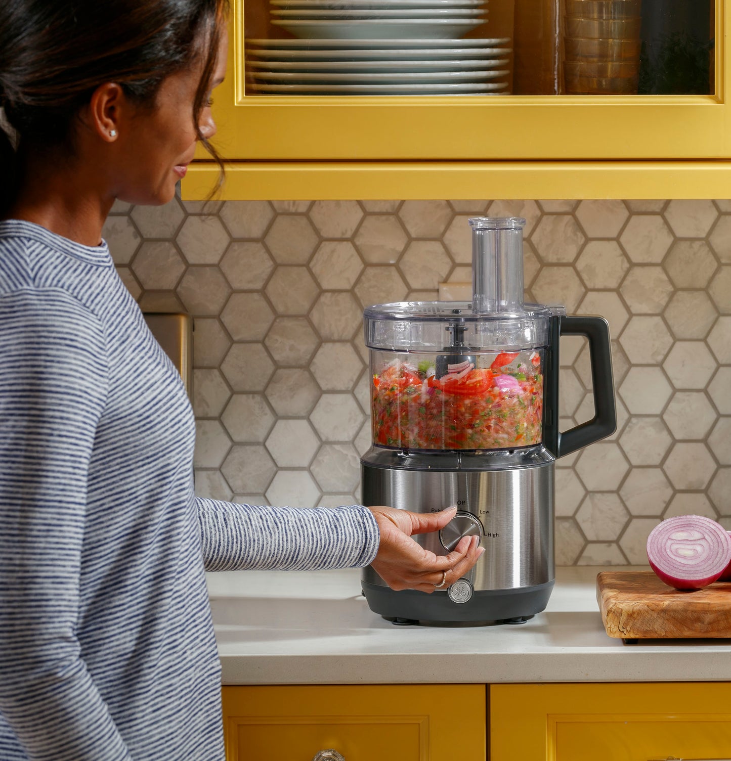 GE 12-Cup Food Processor