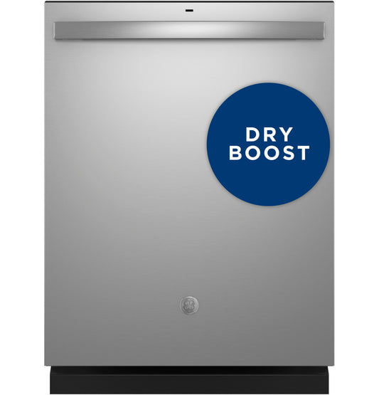 GE® Top Control with Plastic Interior Dishwasher with Sanitize Cycle & Dry Boost