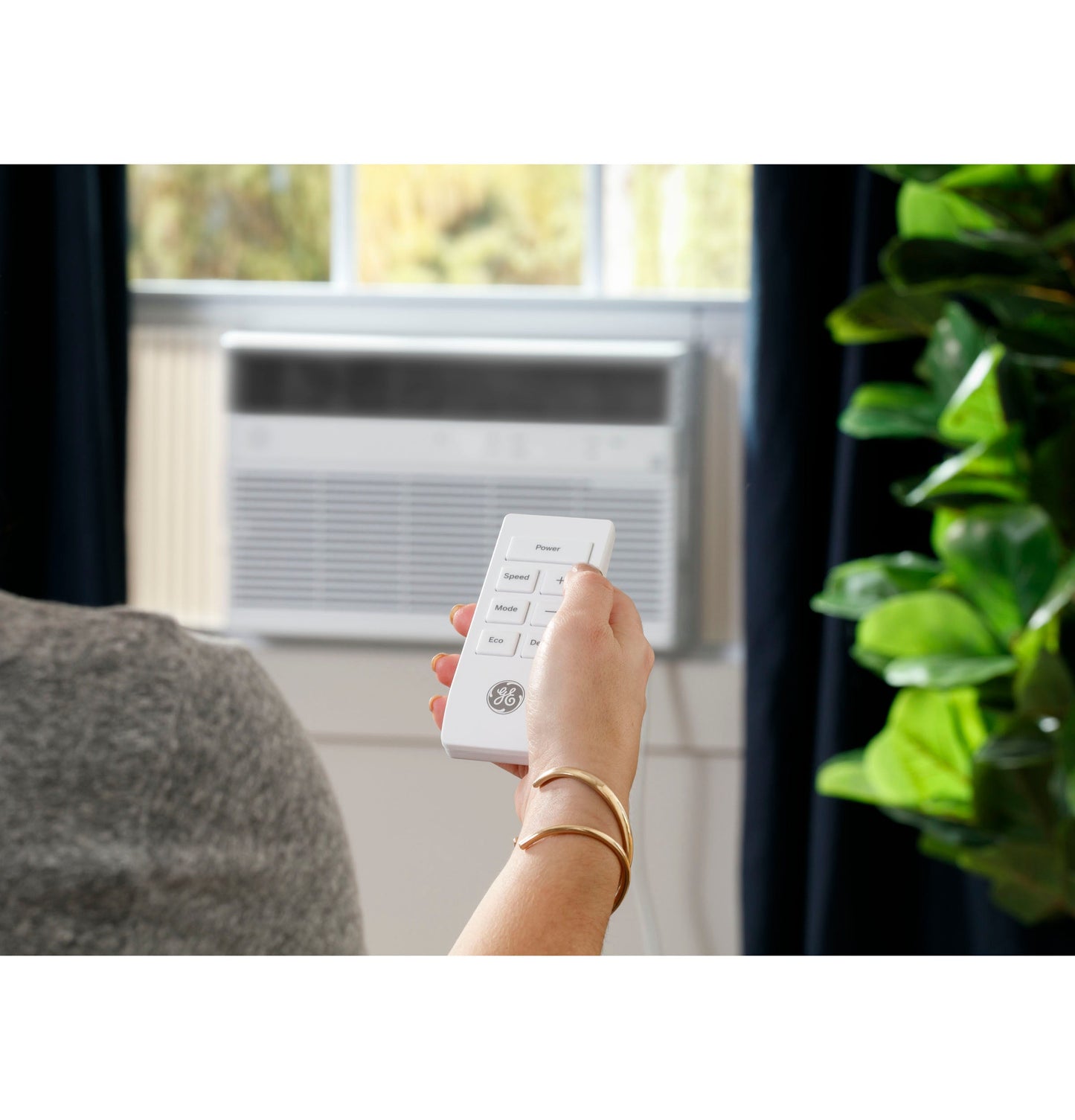 GE® 12,000 BTU Smart Electronic Window Air Conditioner for Large Rooms up to 550 sq. ft.