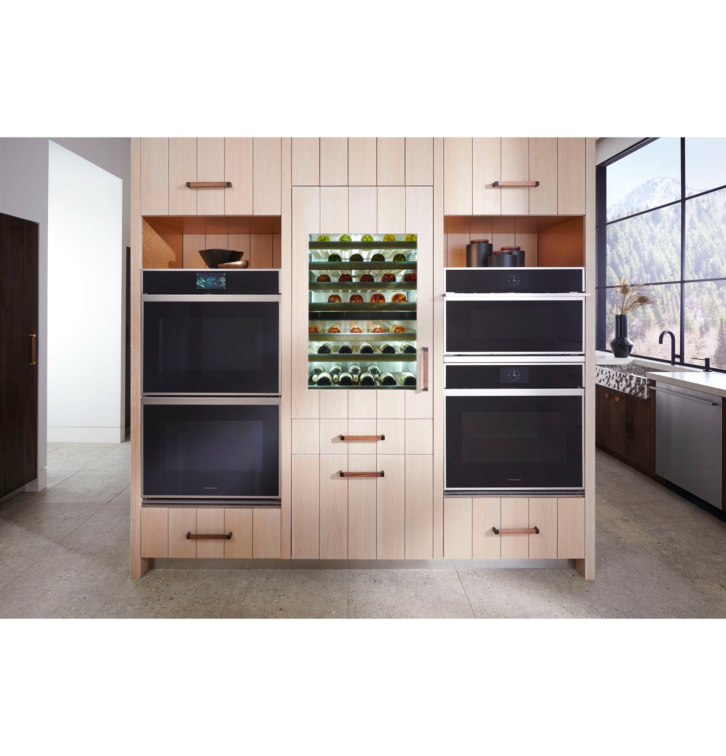 Monogram 30" Electric Convection Double Wall Oven Minimalist Collection