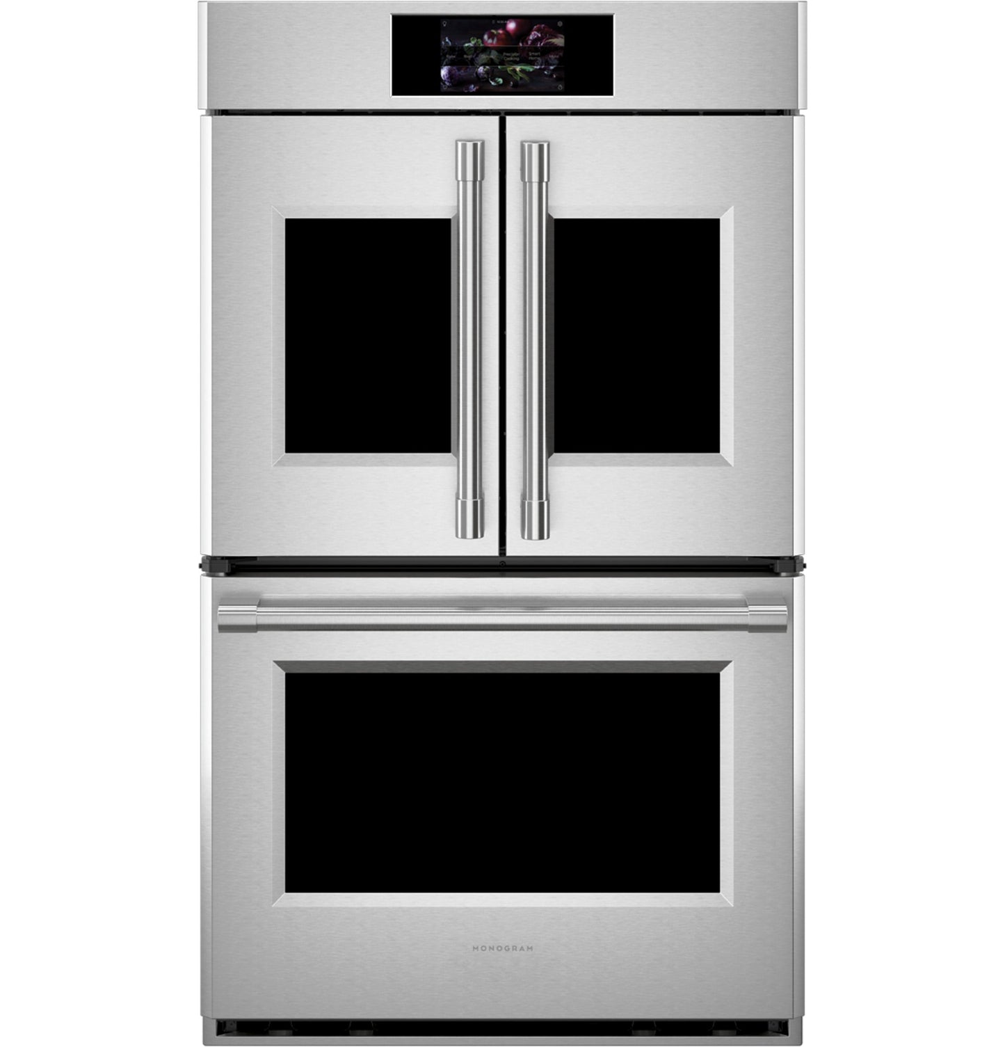 Monogram 30" French-Door Electric Convection Double Wall Oven Statement Collection