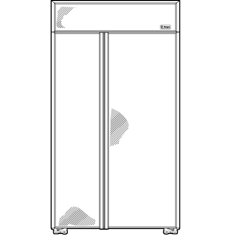 Monogram 42" Built-In Side-by-Side Refrigerator