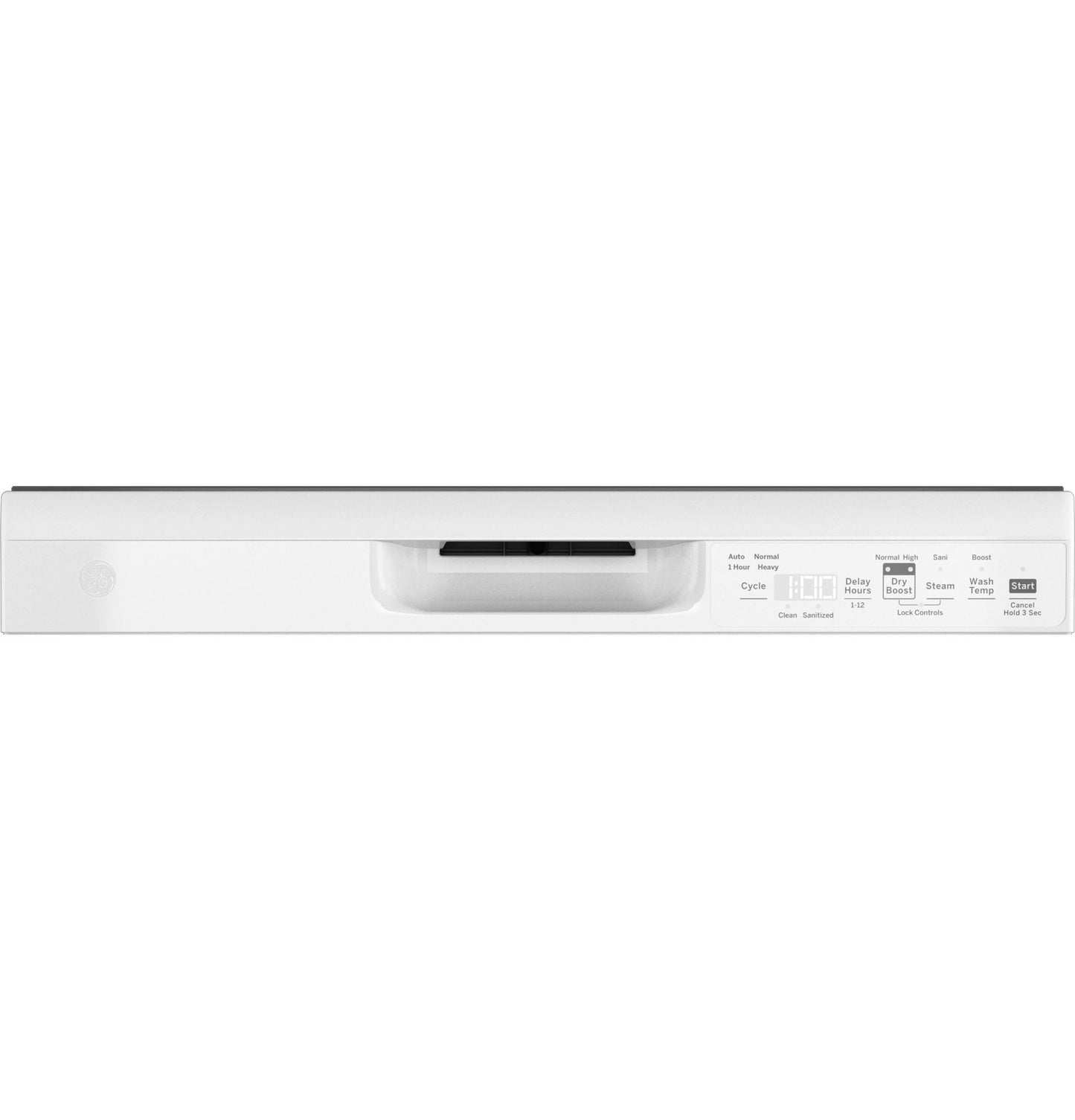 GE® Front Control with Plastic Interior Dishwasher with Sanitize Cycle & Dry Boost