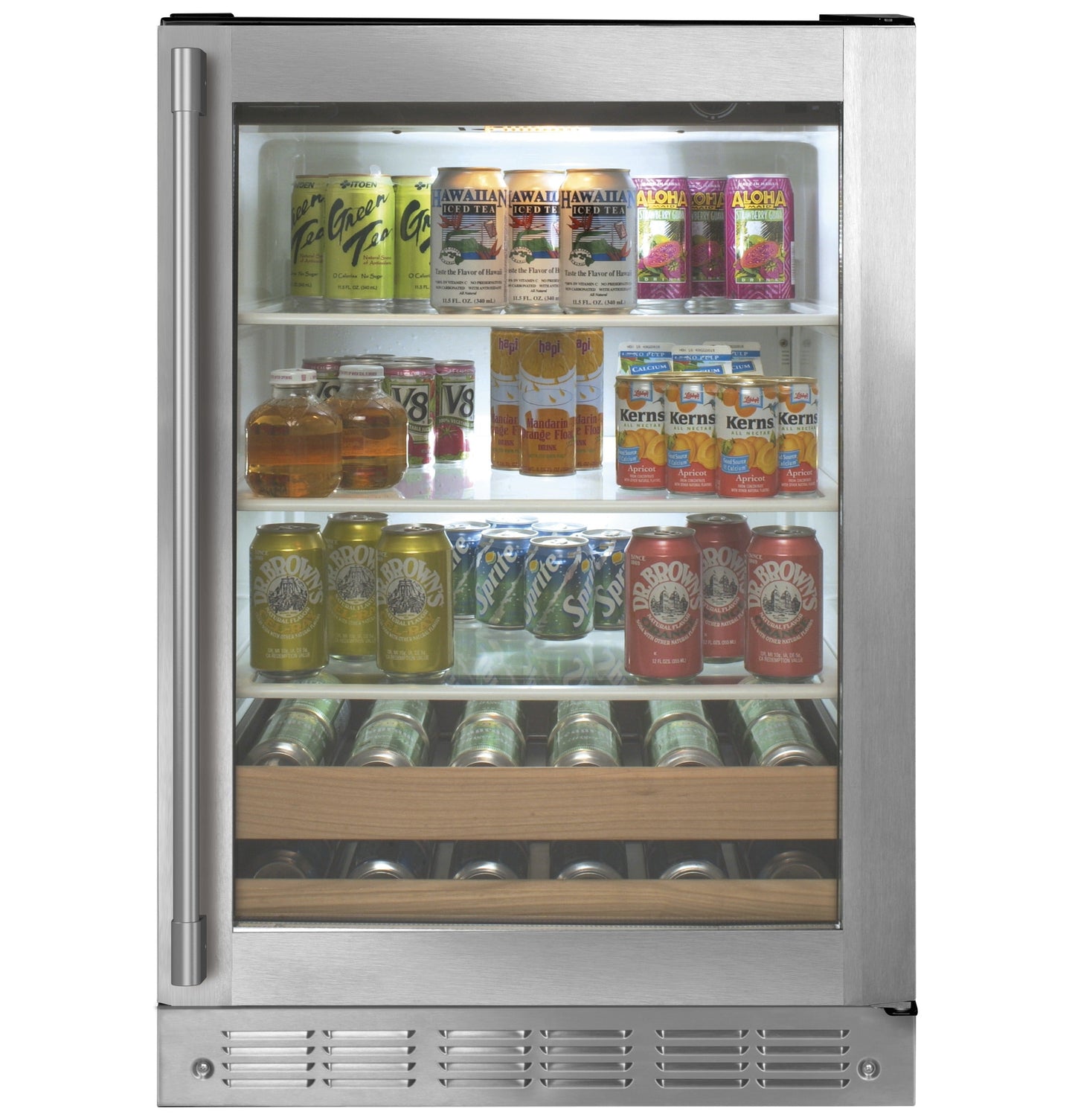 Monogram Stainless Steel Beverage Center