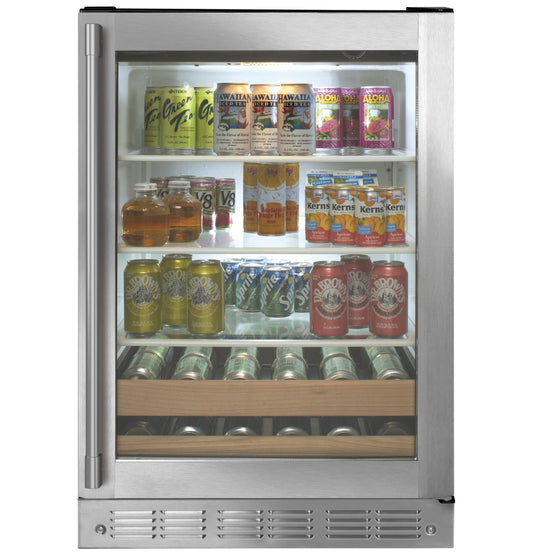 Monogram Stainless Steel Beverage Center