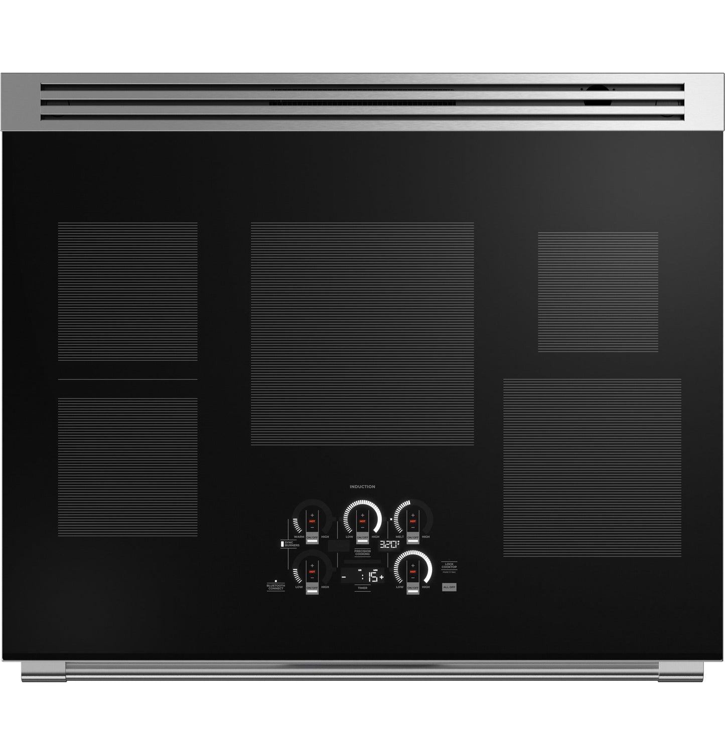Monogram 36" Induction Professional Range with 5 elements