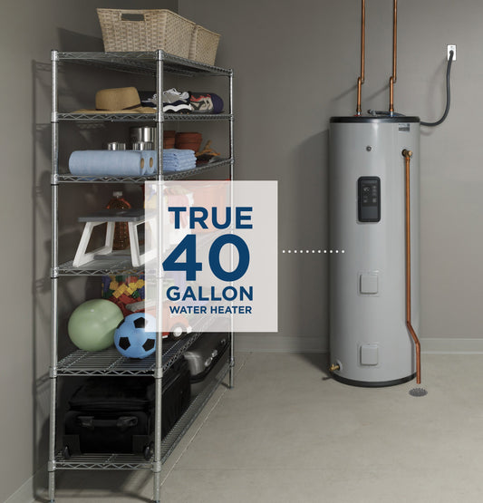 GE® Smart 40 Gallon Tall Electric Water Heater