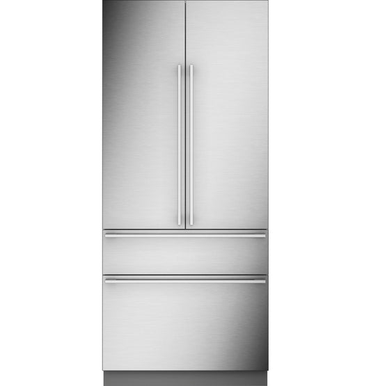 Monogram 36" Integrated French-Door Refrigerator