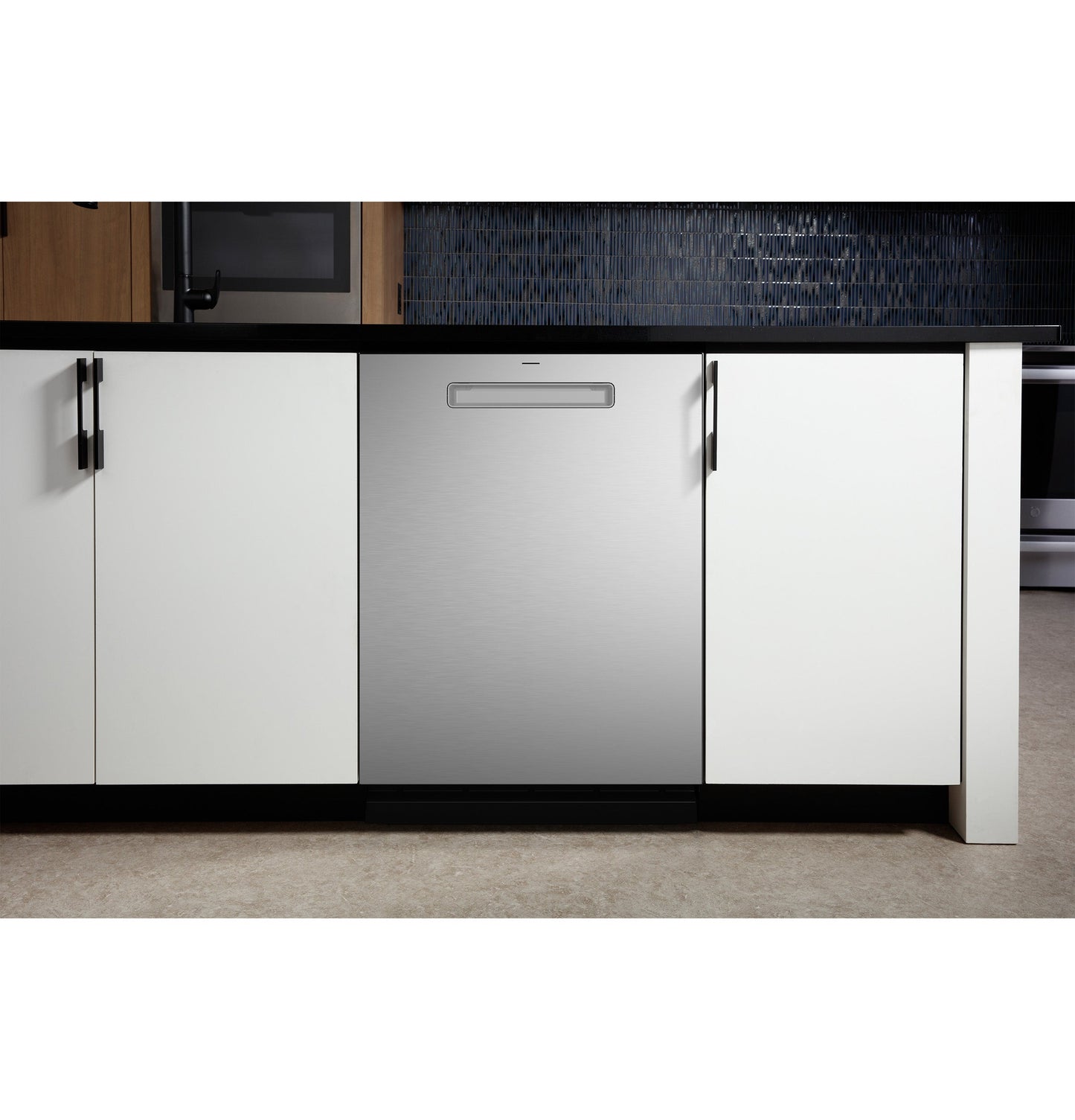 GE Profile™ Fingerprint Resistant Top Control with Stainless Steel Interior Dishwasher with Microban™ Antimicrobial Protection with Sanitize Cycle